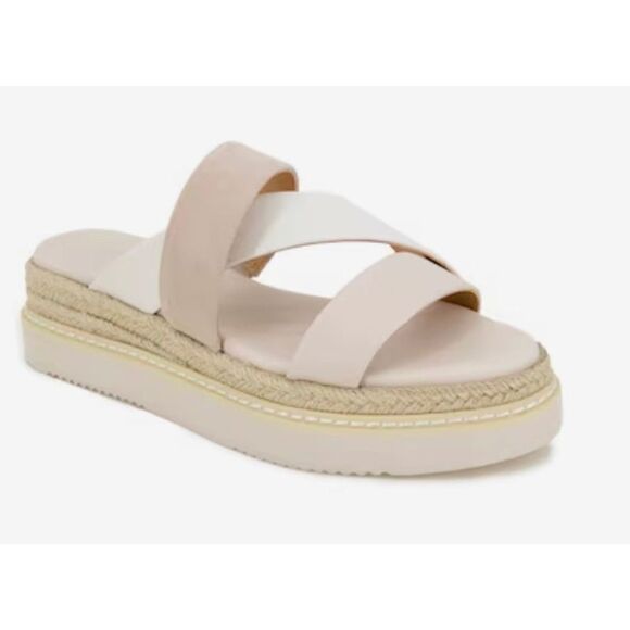 Splendid Sandals Womens Size 7 Leather Slip On Platform - Picture 1 of 12